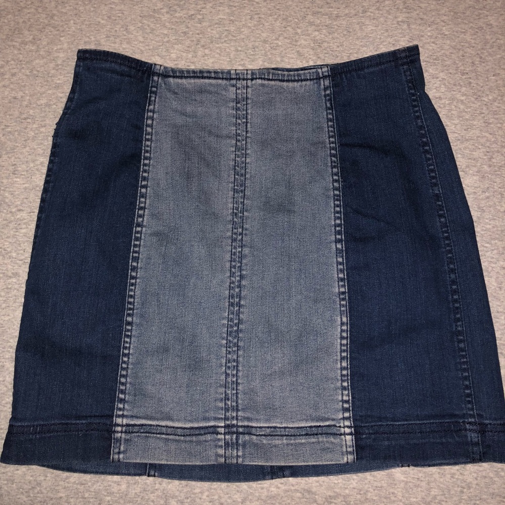 pacsun skirt two-tone